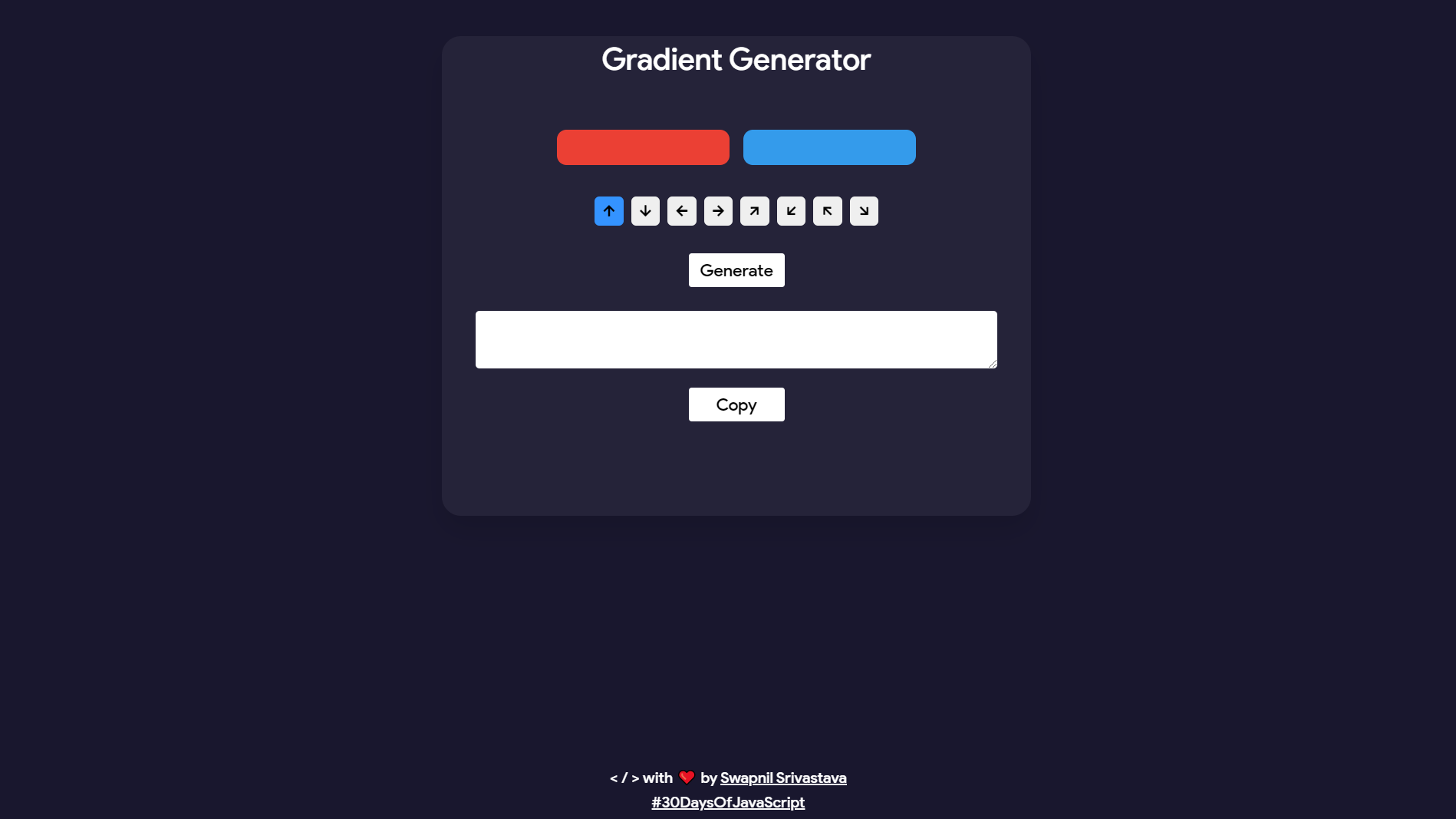 Gradient Generator