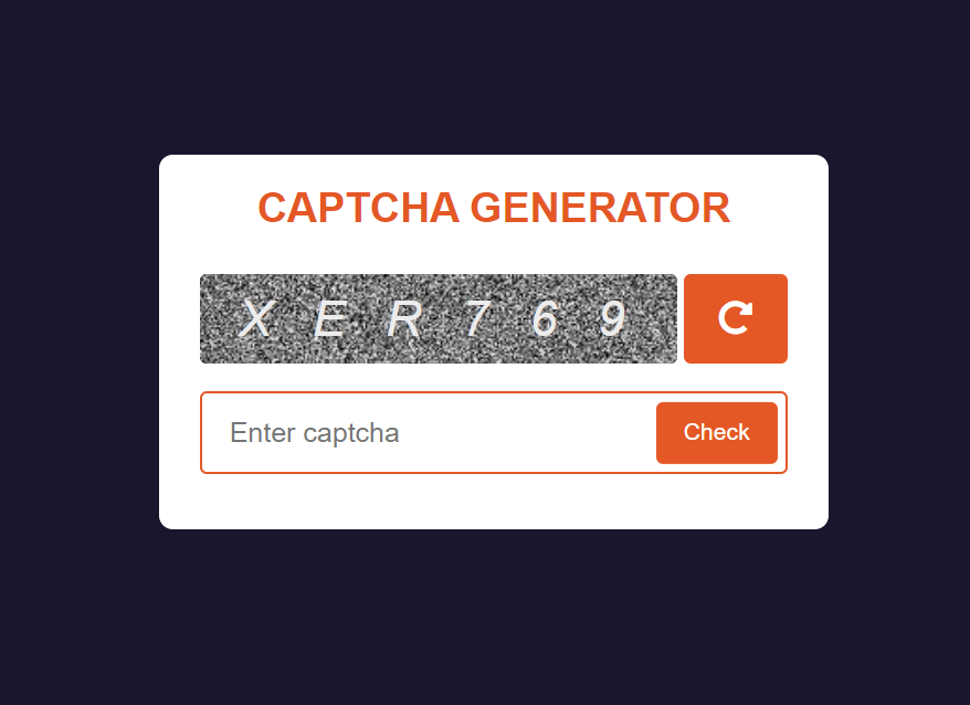 Captcha Generator
