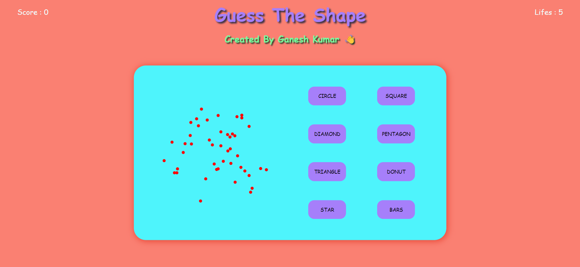 Guess the Shape